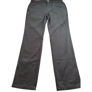 Lee Mens Black Straight Leg Trousers Work Casual Pants Size‎ 34x32 K9441YL